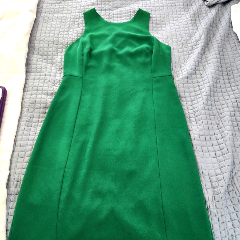 Ann Taylor green dress